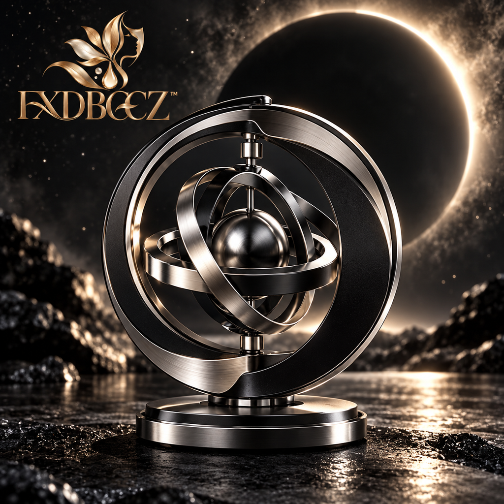 fxdbccz™ Moon Eclipse Metal Gyro
